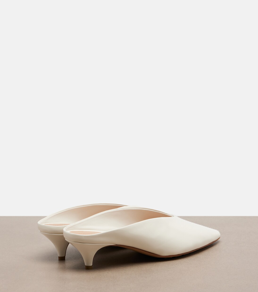 Mules Virna de piel | Bottega Veneta