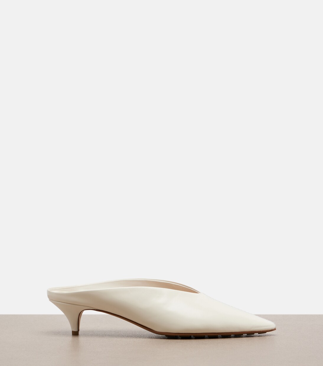 Mules Virna de piel | Bottega Veneta