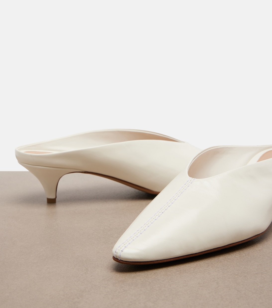 Mules Virna de piel | Bottega Veneta