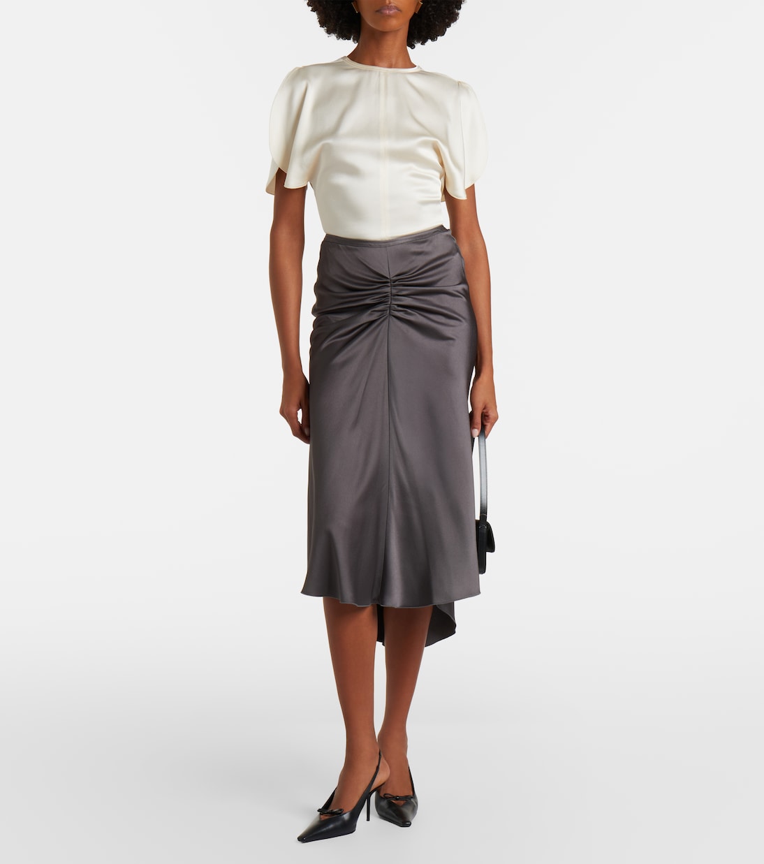 Gonna midi Bela | Victoria Beckham