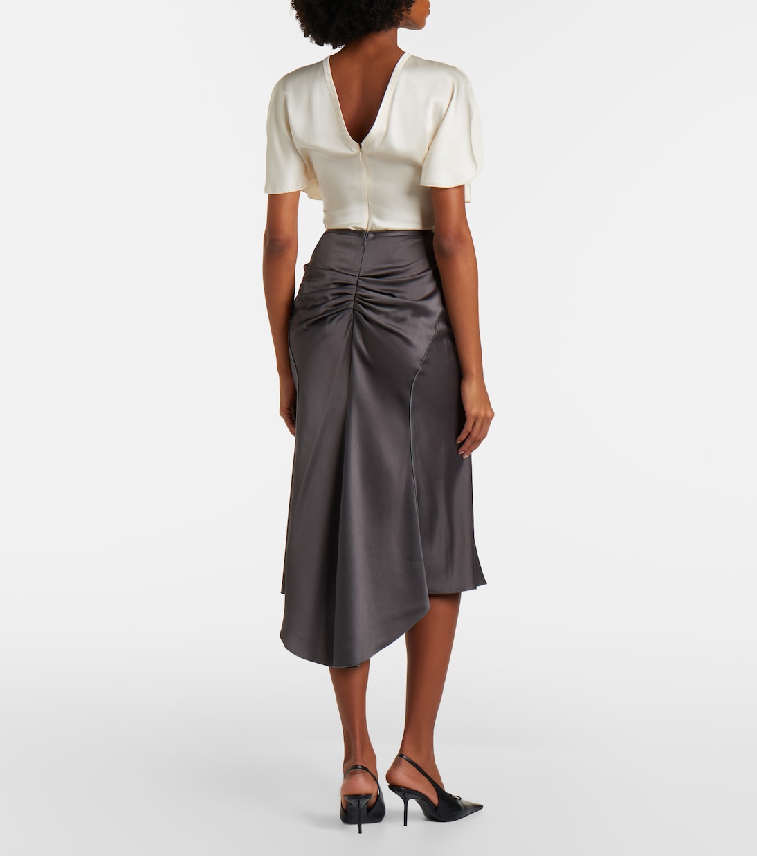 Gonna midi Bela | Victoria Beckham