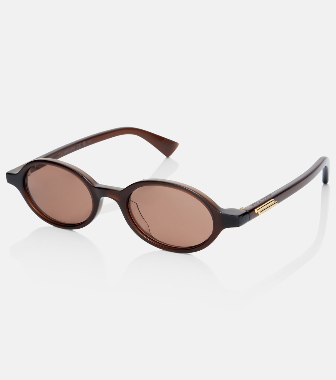 Slim Ribbon 오벌 선글라스 | Bottega Veneta