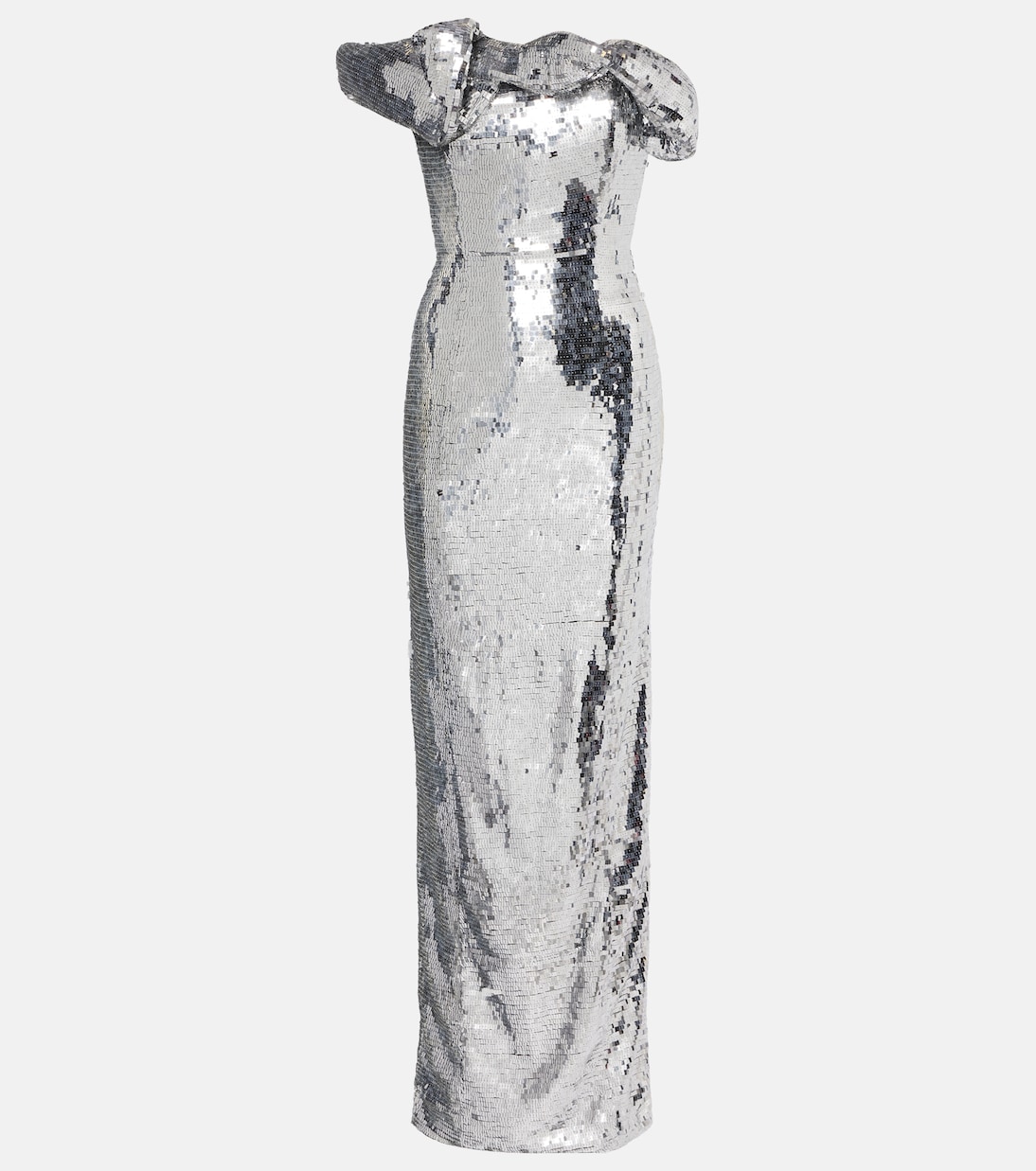 Tamzin sequined one-shoulder gown | Rachel Gilbert