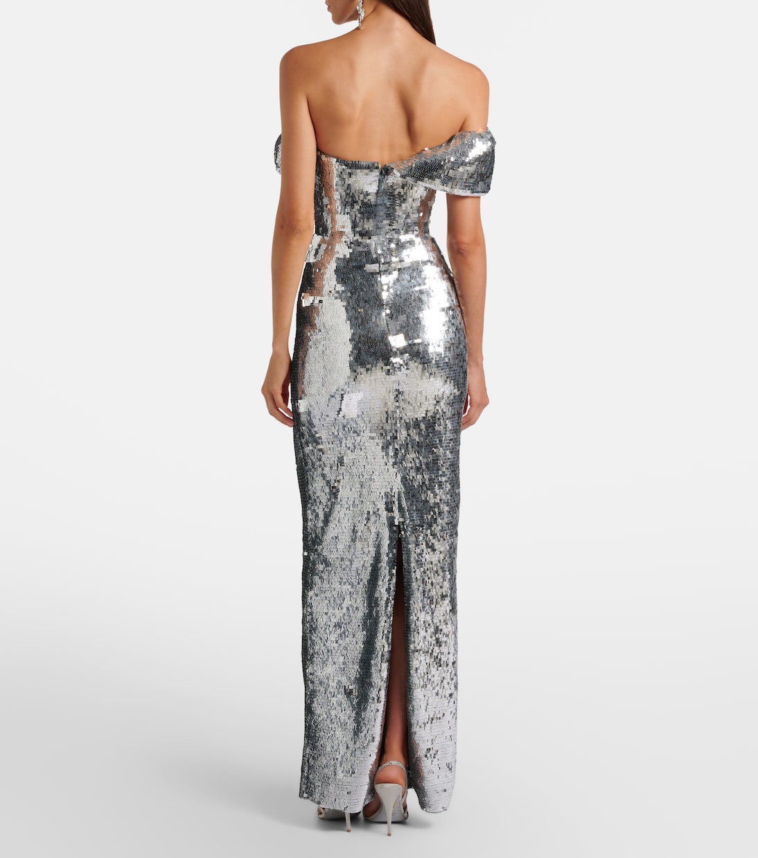 Tamzin sequined one-shoulder gown | Rachel Gilbert