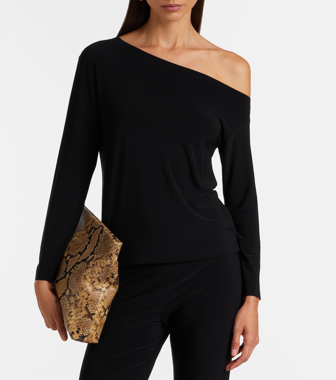 One-Shoulder-Top Drop aus Jersey | Norma Kamali