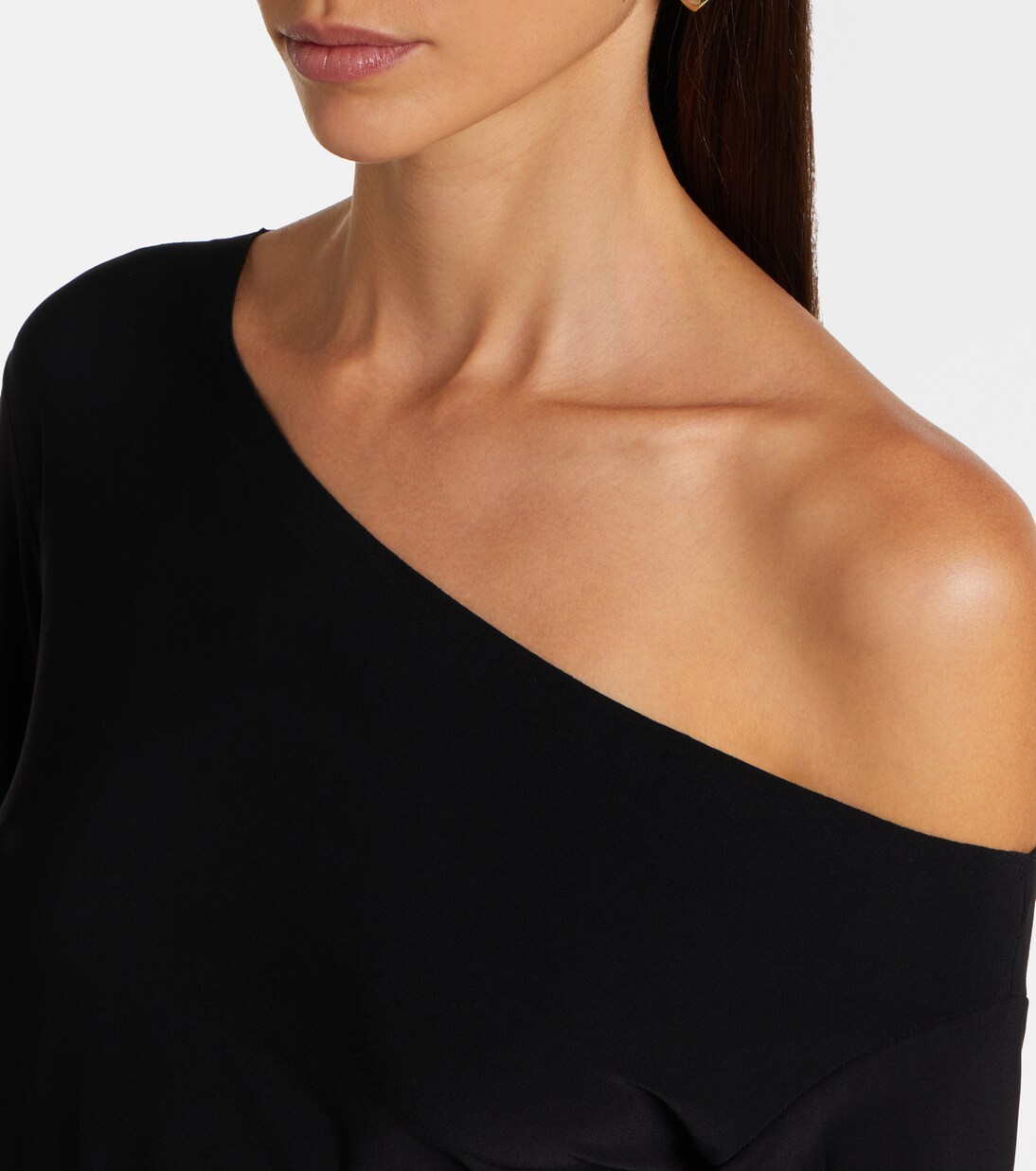 One-Shoulder-Top Drop aus Jersey | Norma Kamali