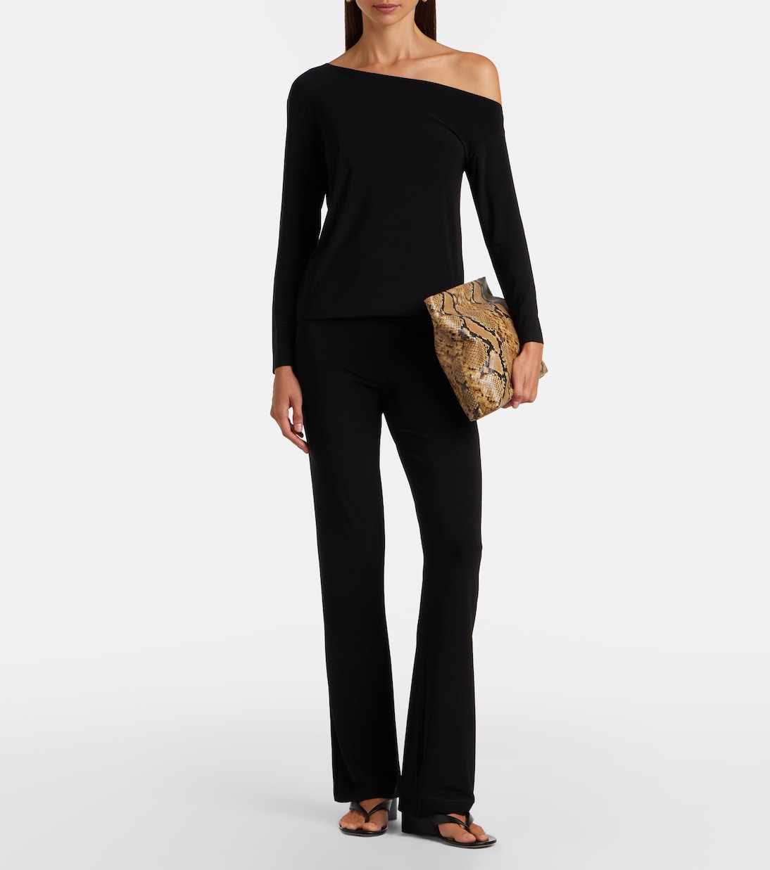One-Shoulder-Top Drop aus Jersey | Norma Kamali