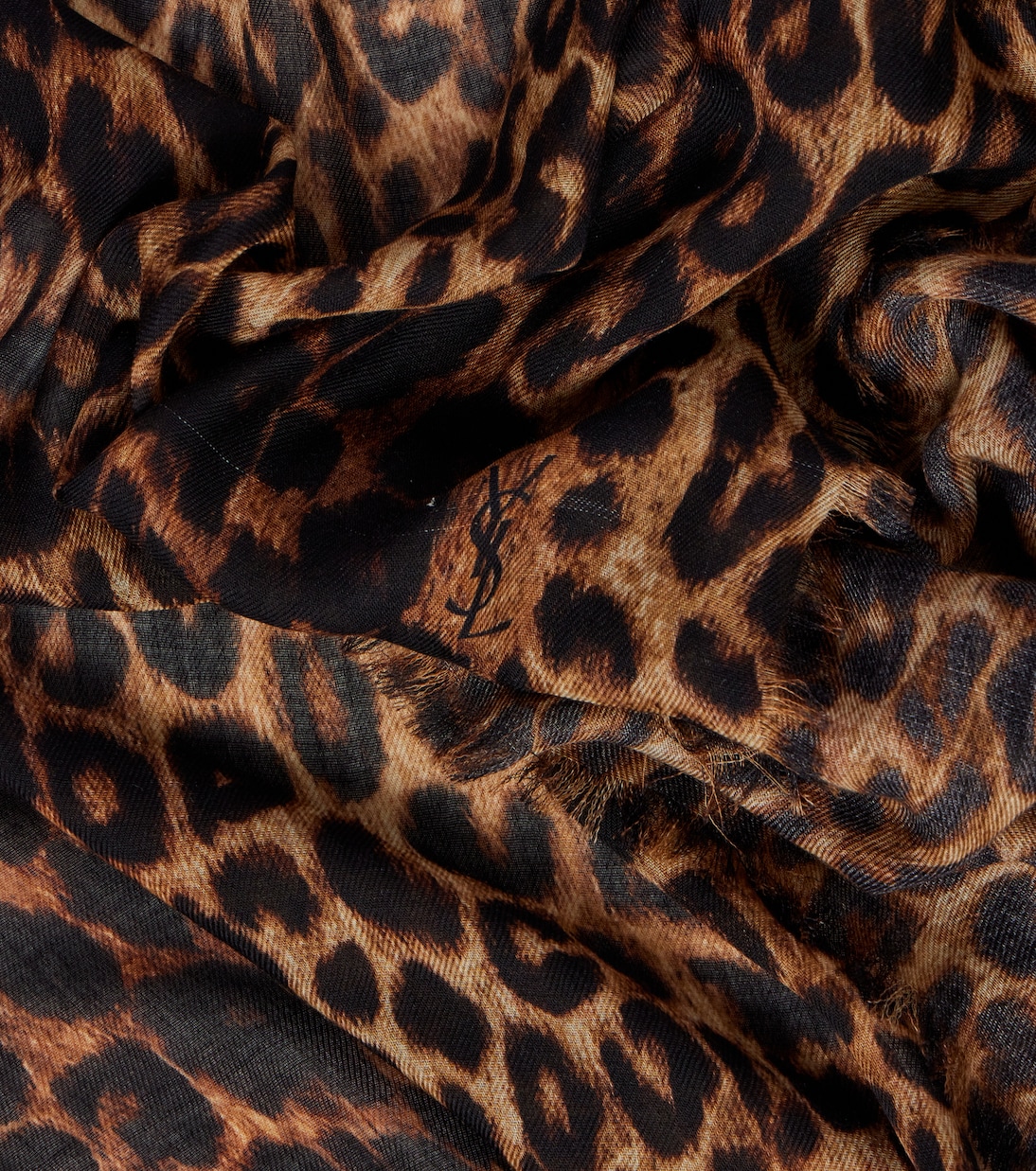 Pañuelo de lana estampado | Saint Laurent