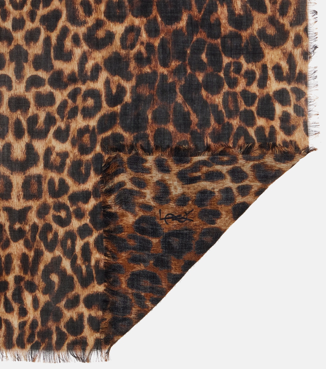 Pañuelo de lana estampado | Saint Laurent