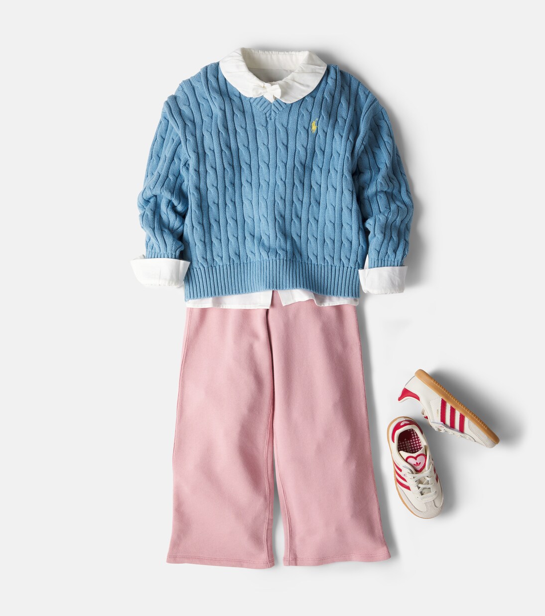 Pullover in cotone a trecce | Polo Ralph Lauren Kids