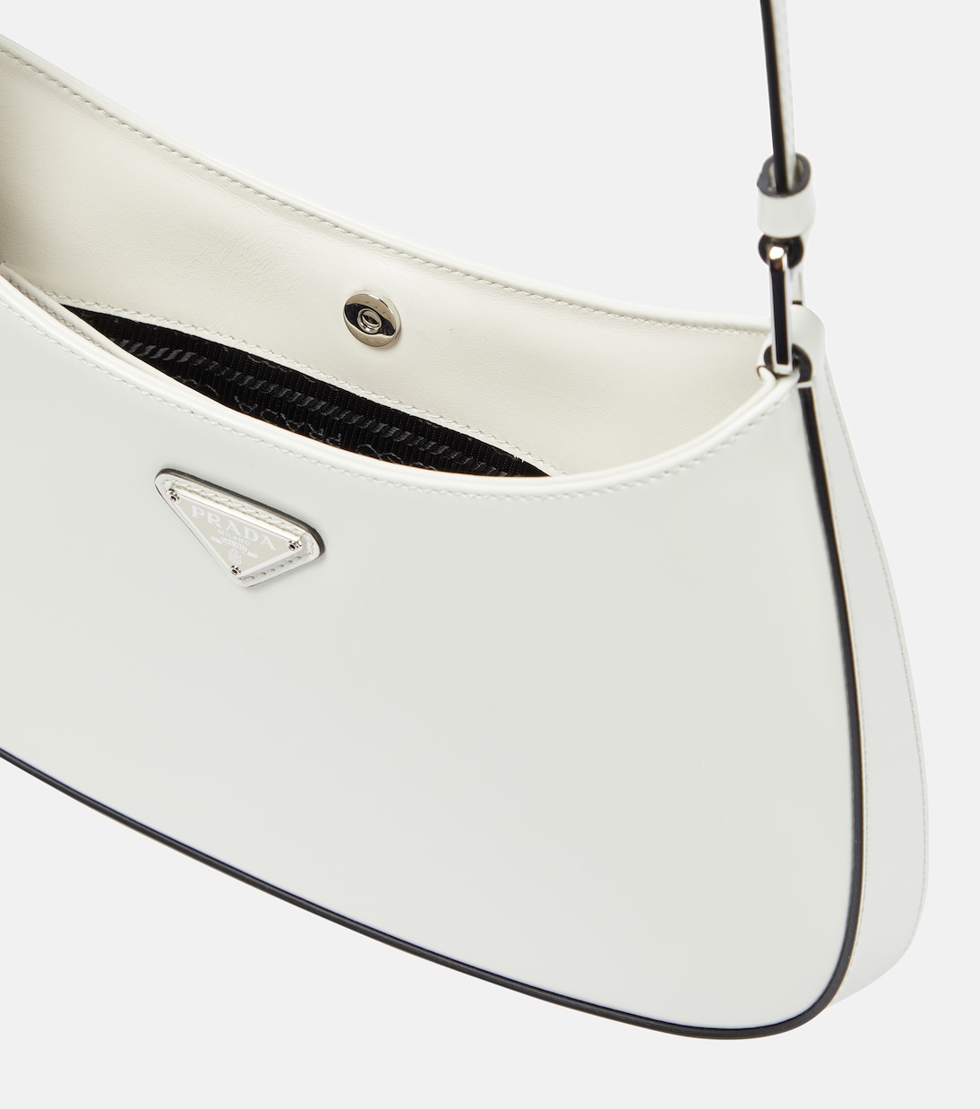 Cleo Small leather shoulder bag | Prada