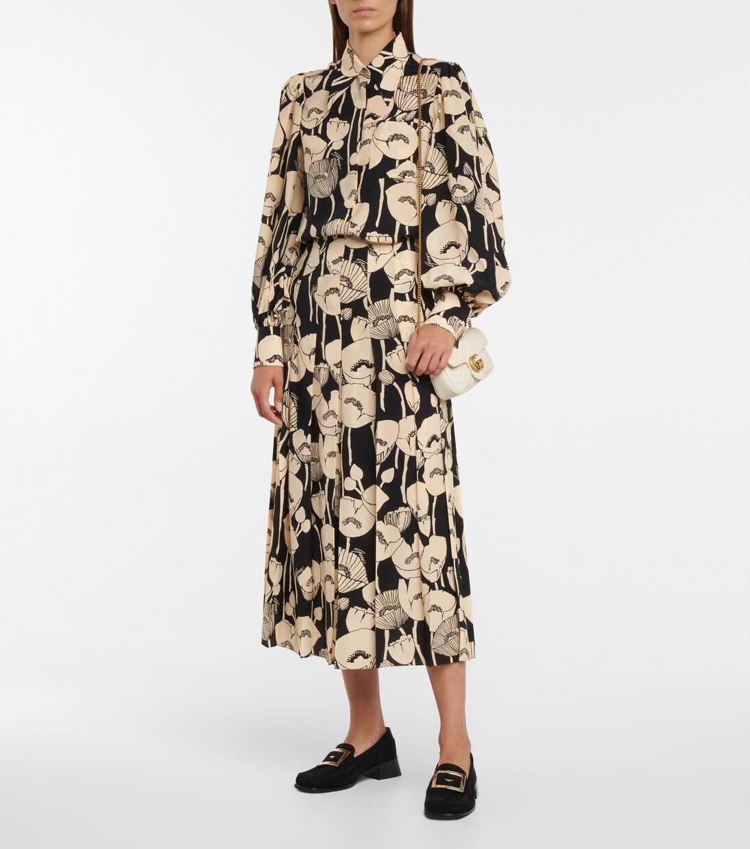 Loafers Preppy Viv' aus Veloursleder | Roger Vivier