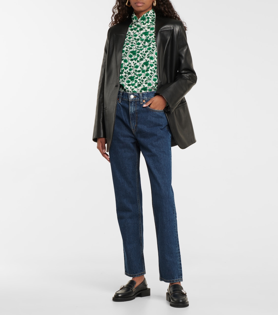 High-Rise Straight Jeans 70s | Re/Done