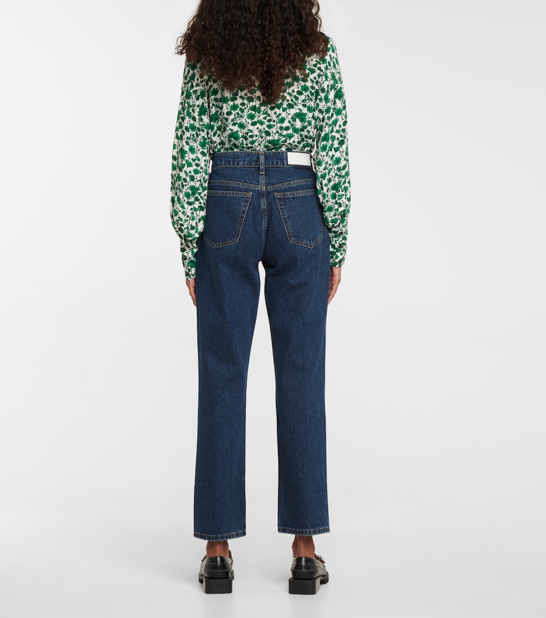 High-Rise Straight Jeans 70s | Re/Done