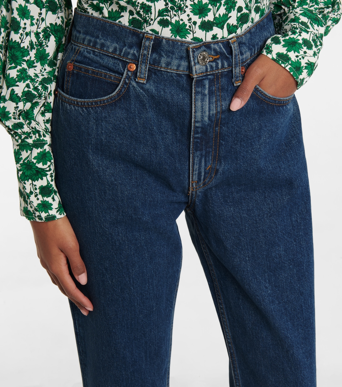 High-Rise Straight Jeans 70s | Re/Done