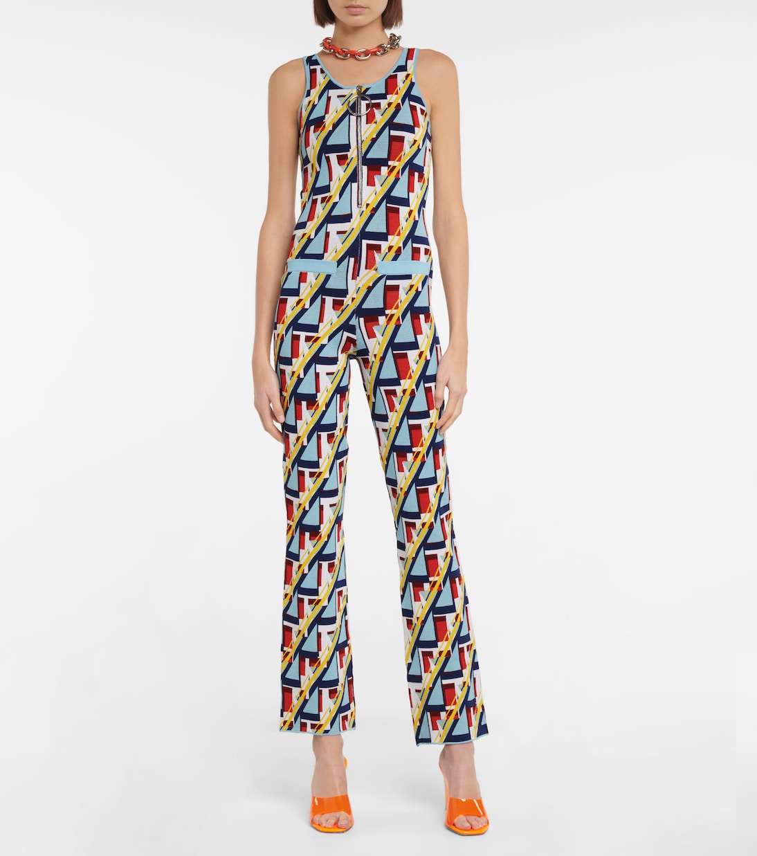 x Kimura Tsunehisa printed jumpsuit | Rabanne