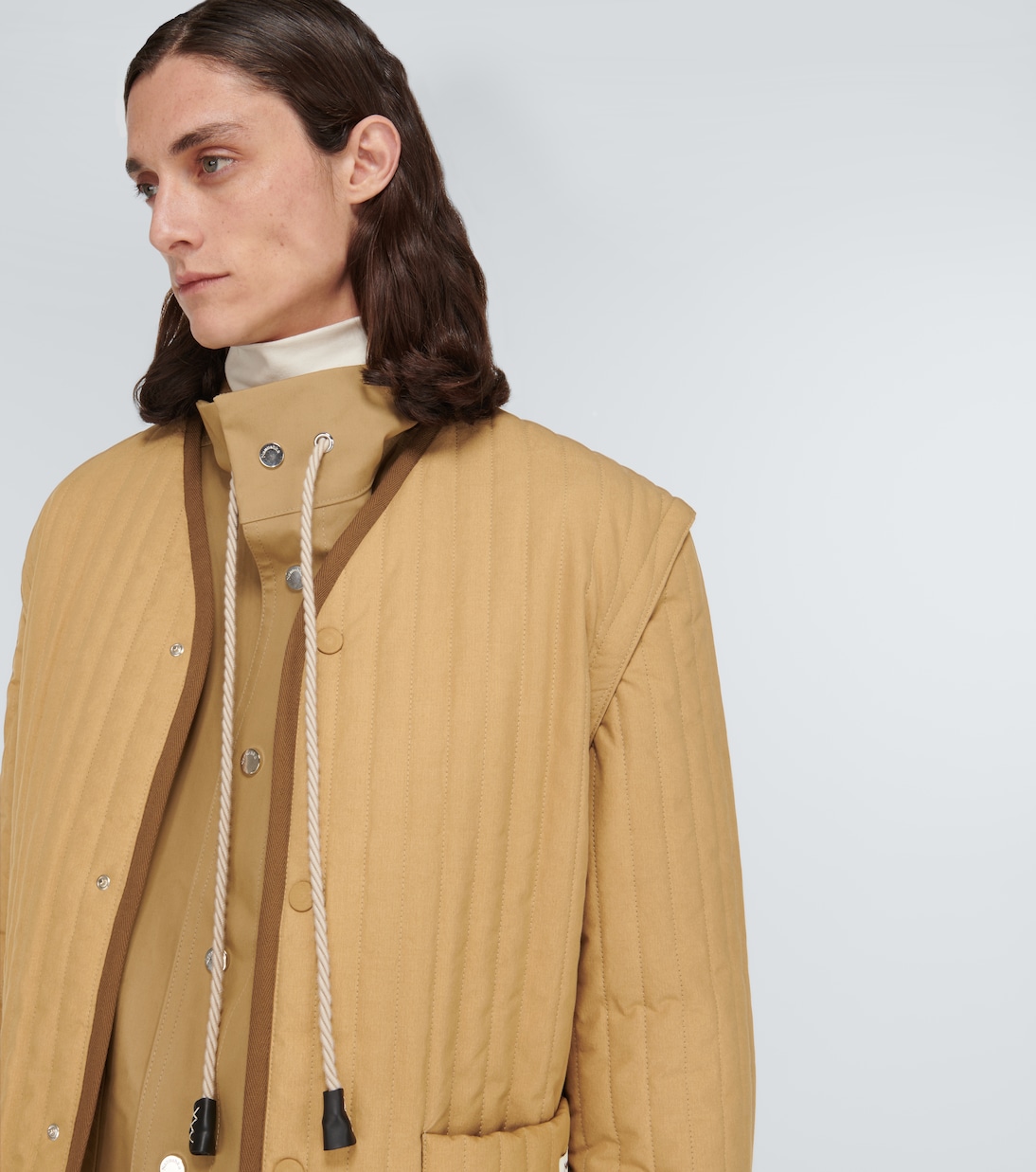 Veste Loris matelassée en coton | Nanushka