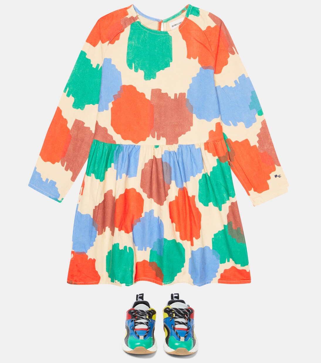 Printed cotton dress | Bobo Choses