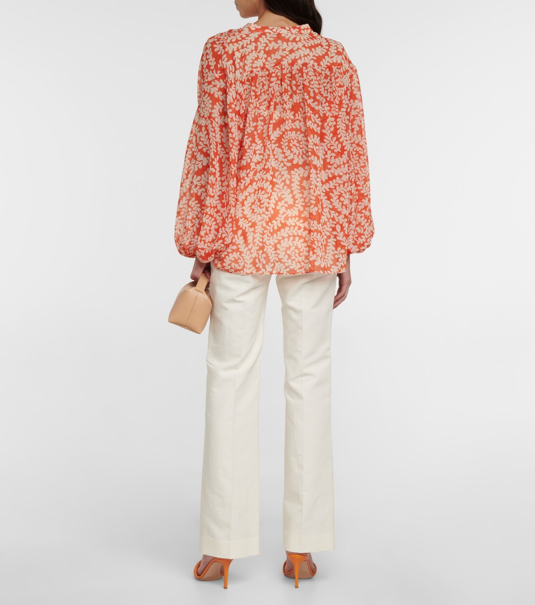 بلوزة بطبعات Bristol | Diane von Furstenberg