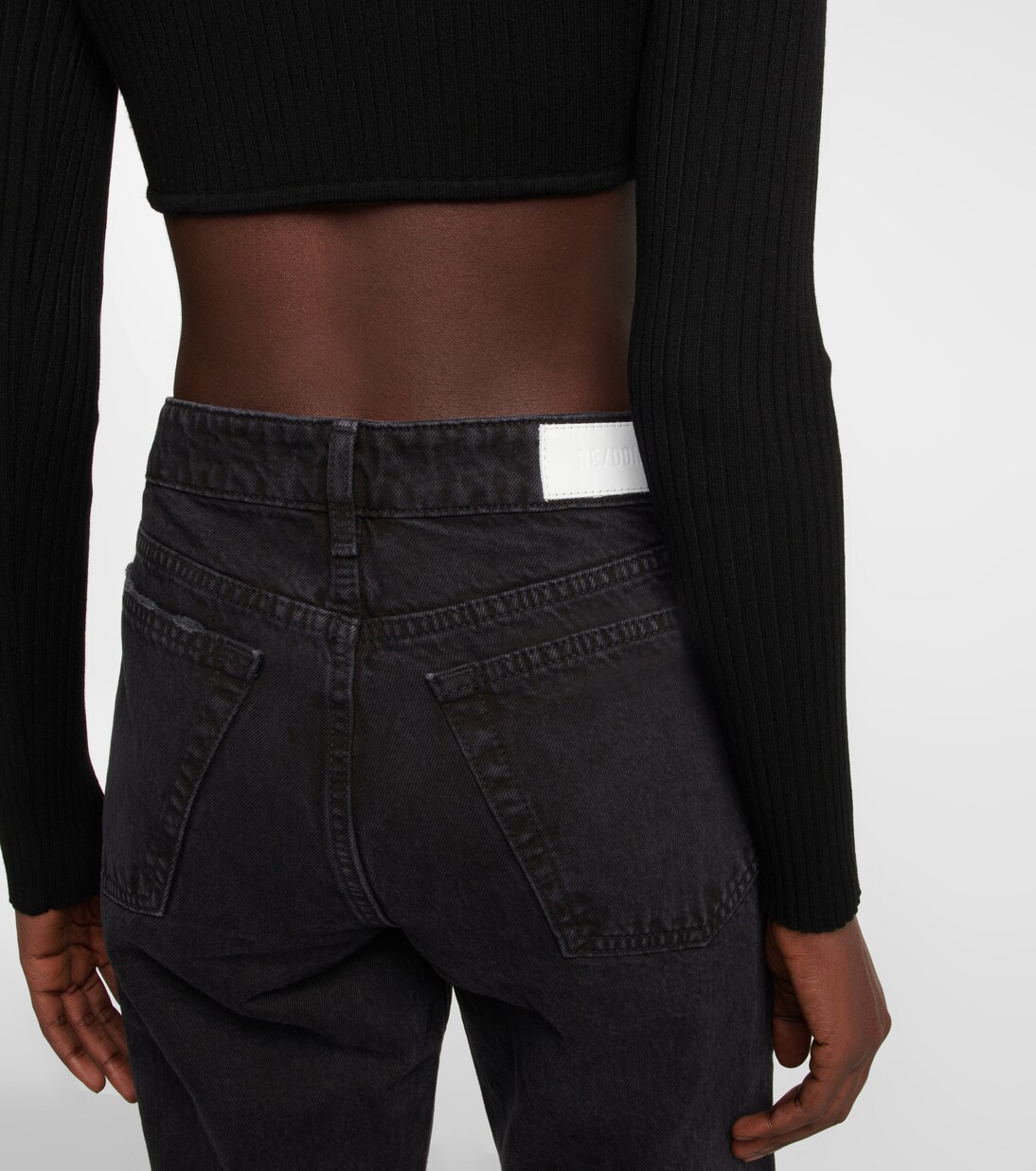 Low-Rise Straight Jeans 70s | Re/Done