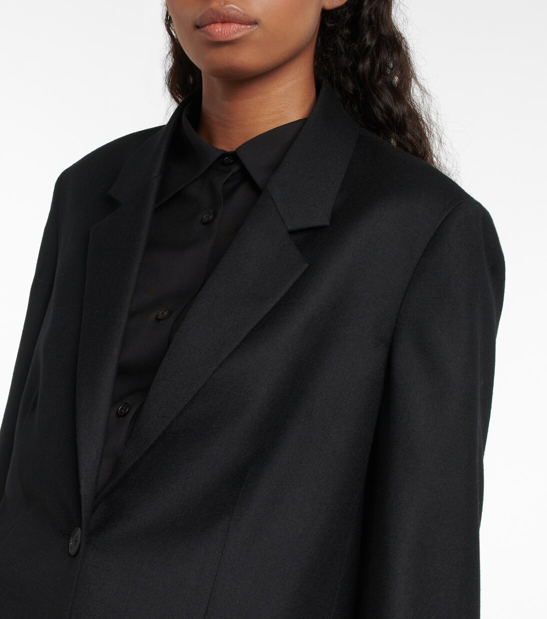 Dustina virgin wool blazer | The Row