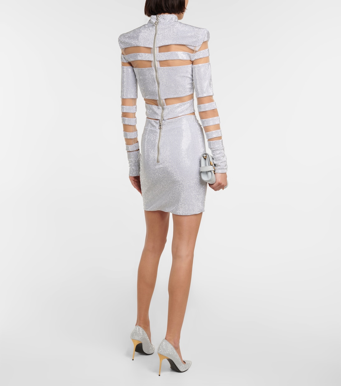 Verzierter Minirock | Balmain