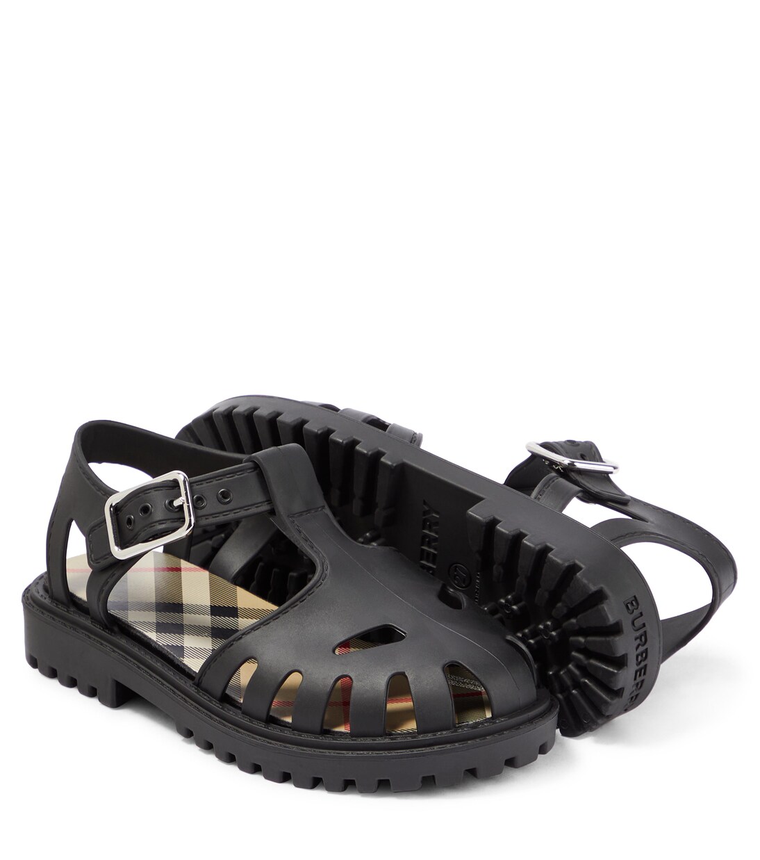Rubber sandals | Burberry Kids