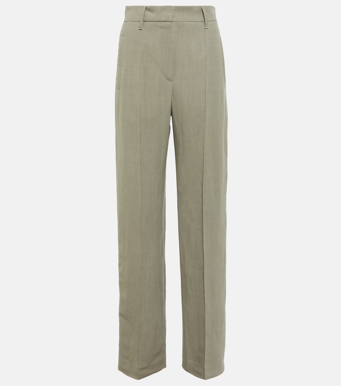 Gerade Hose aus Twill | Brunello Cucinelli
