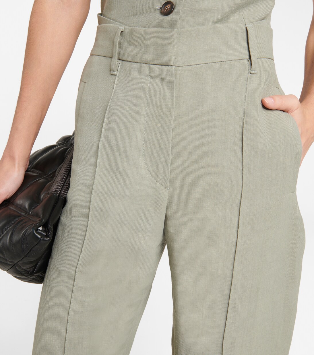 Gerade Hose aus Twill | Brunello Cucinelli