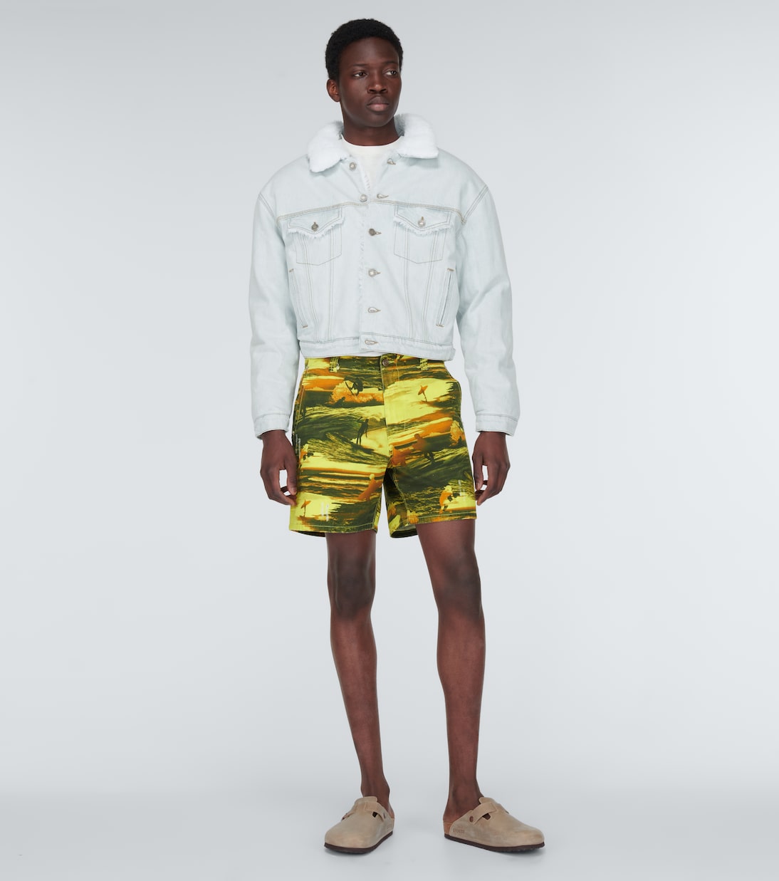 Printed cotton shorts | ERL