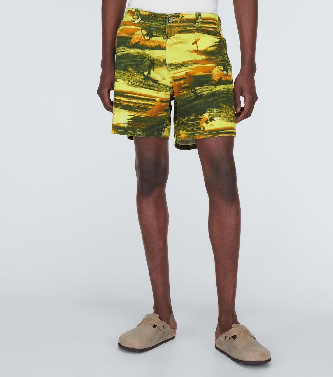 Printed cotton shorts | ERL