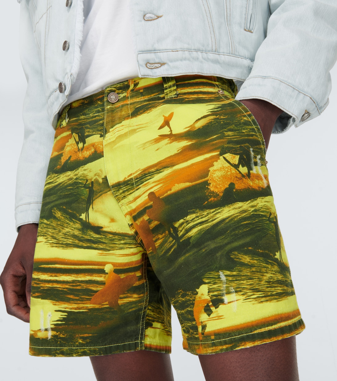 Printed cotton shorts | ERL