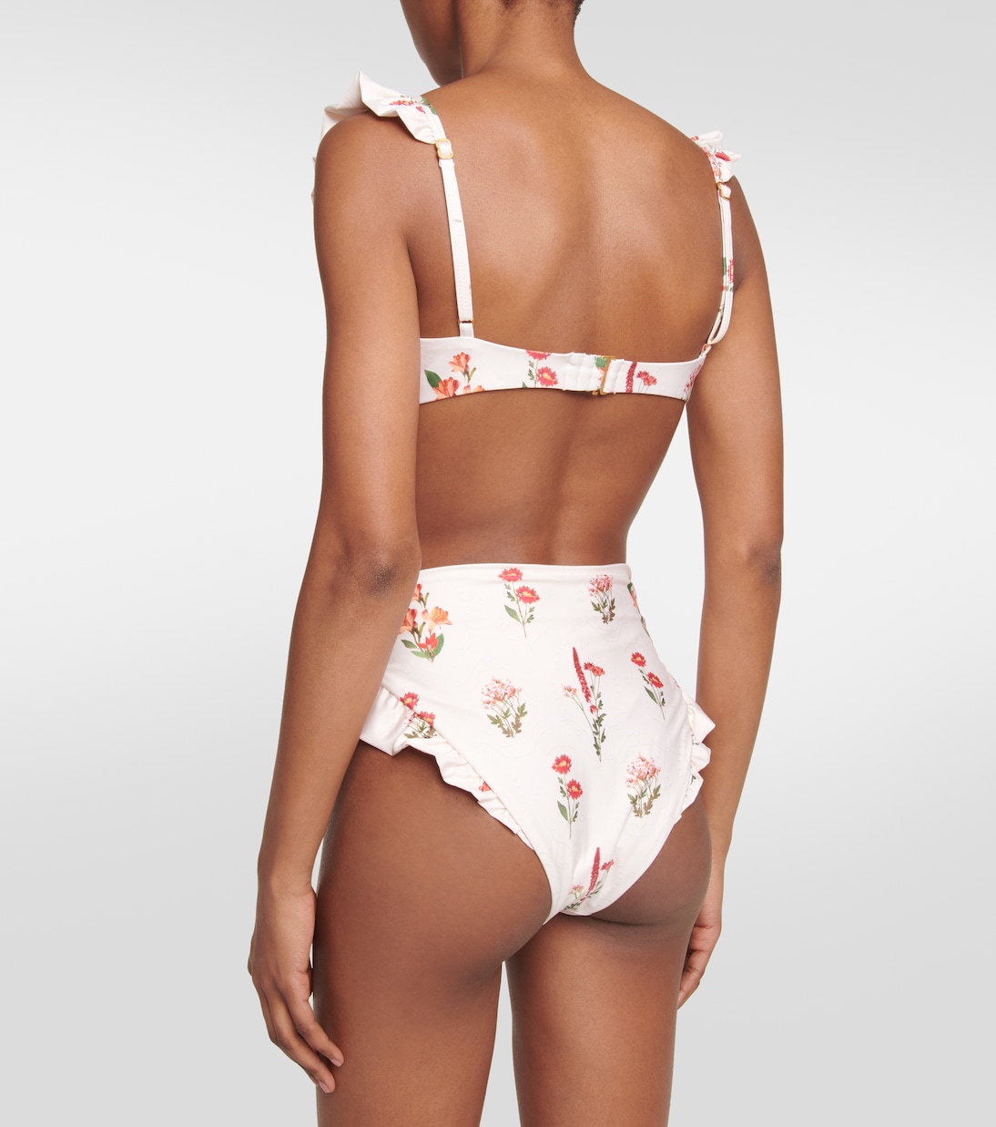 Culotte de bikini Jengibre Oasis à fleurs | Agua by Agua Bendita