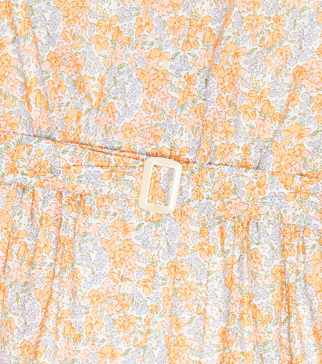 Floral cotton shirt dress | Polo Ralph Lauren Kids