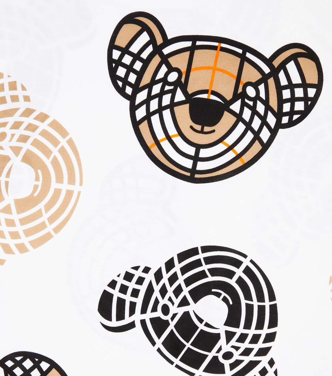 Baby Thomas Bear cotton onesie | Burberry Kids