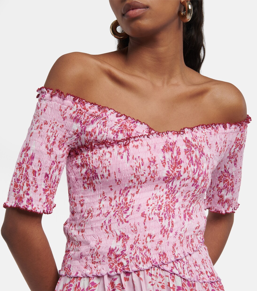 Bedrucktes Minikleid Soledad | Poupette St Barth