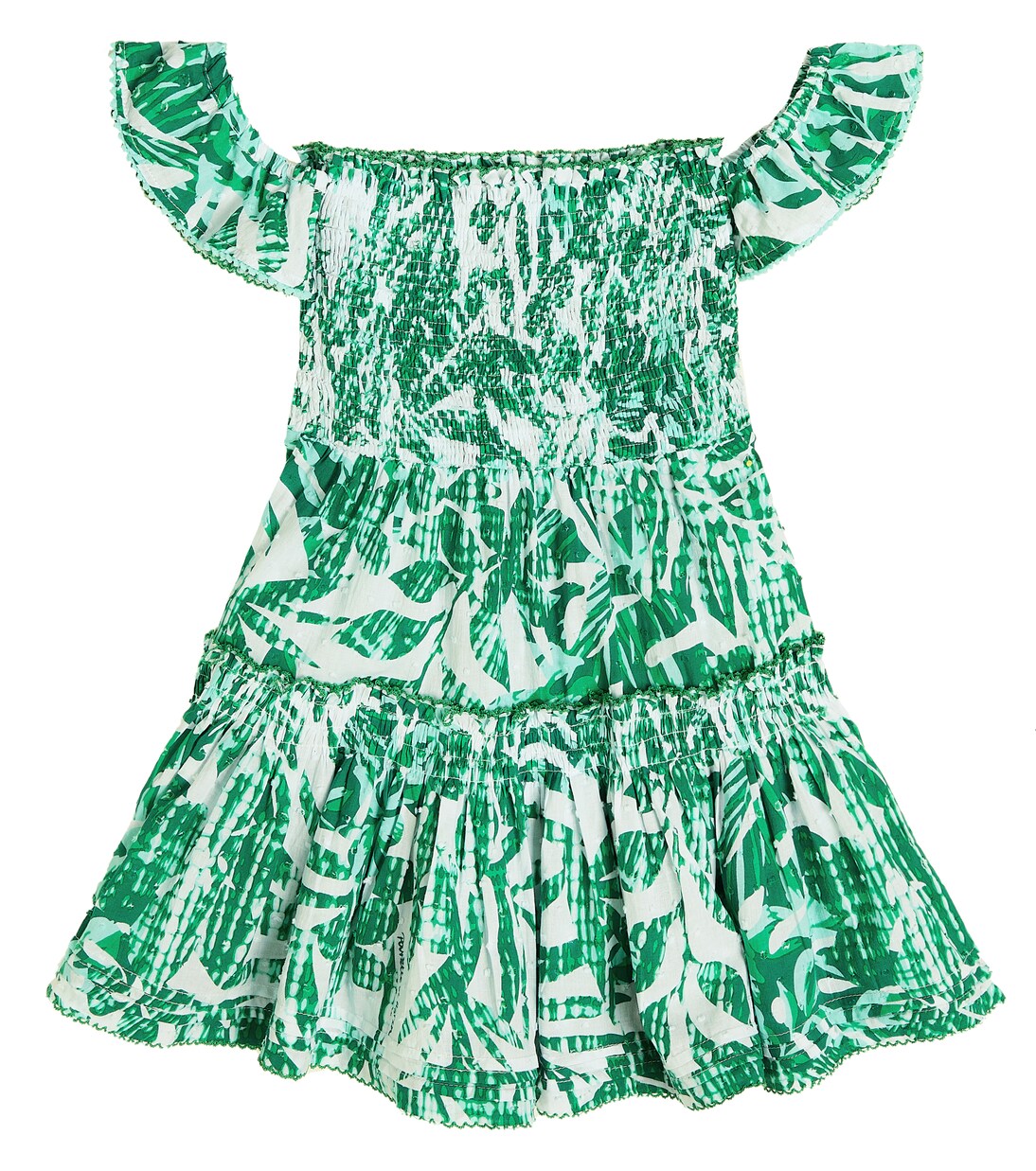 Aurora floral cotton dress | Poupette St Barth Kids