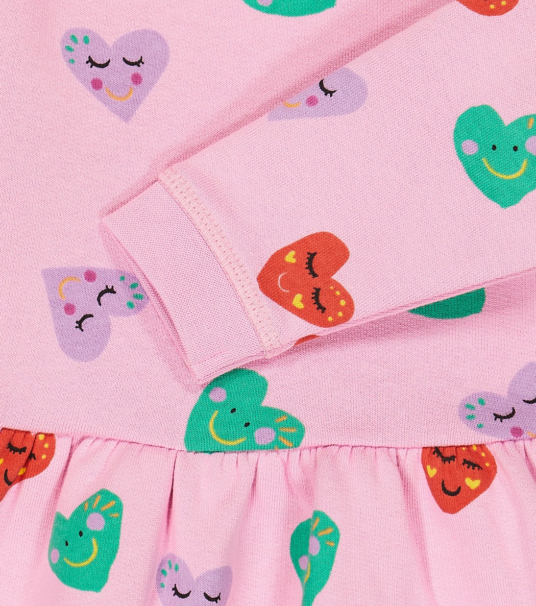 Baby - Abito in cotone con stampa | Stella McCartney Kids
