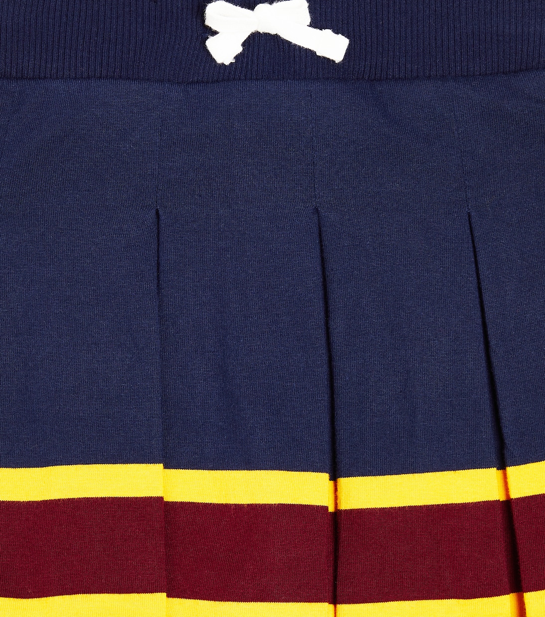 Pleated cotton-blend jersey skirt | Polo Ralph Lauren Kids