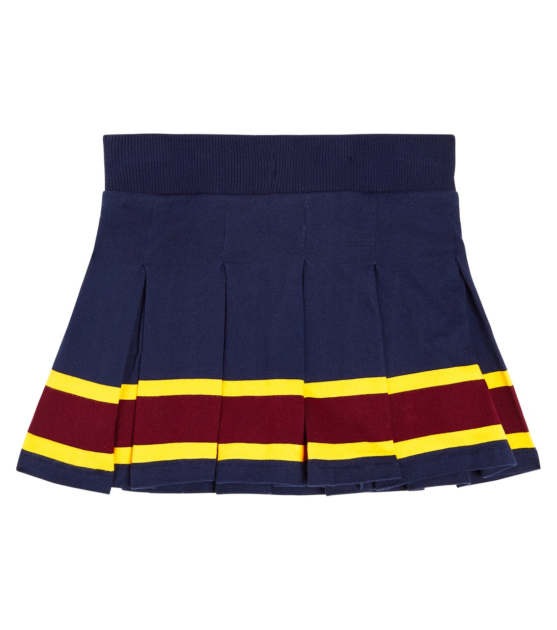Pleated cotton-blend jersey skirt | Polo Ralph Lauren Kids