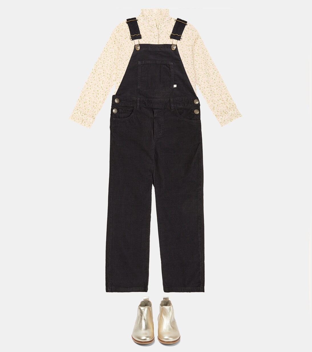 Bree cherry-printed cotton blouse | Bonpoint