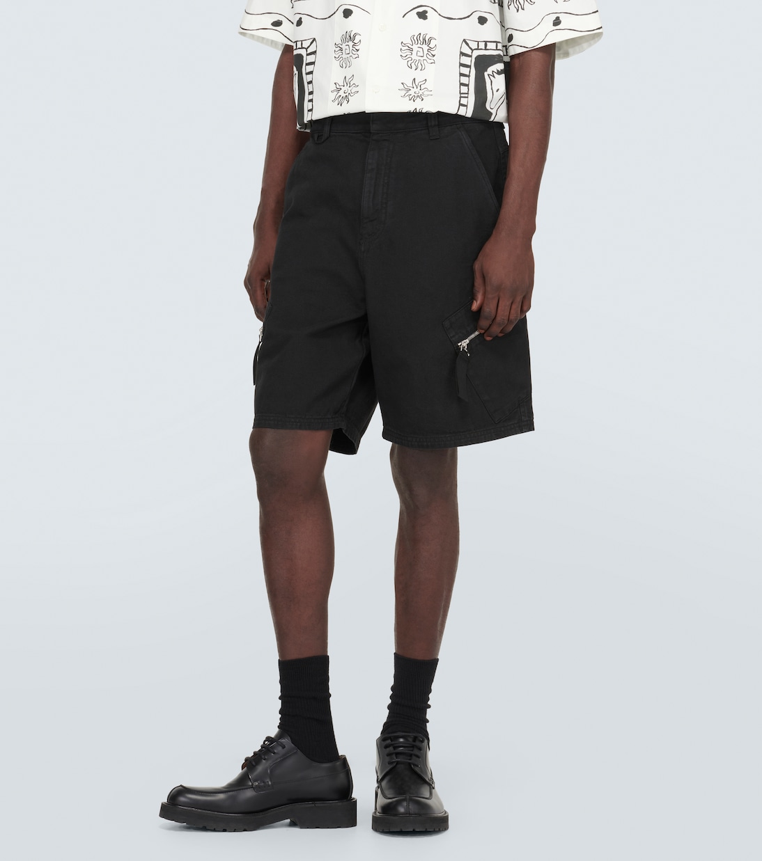 Le Short Marrone cotton cargo shorts | Jacquemus