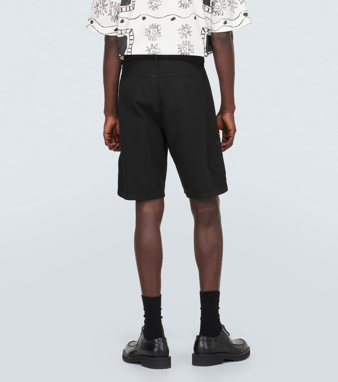 Le Short Marrone cotton cargo shorts | Jacquemus