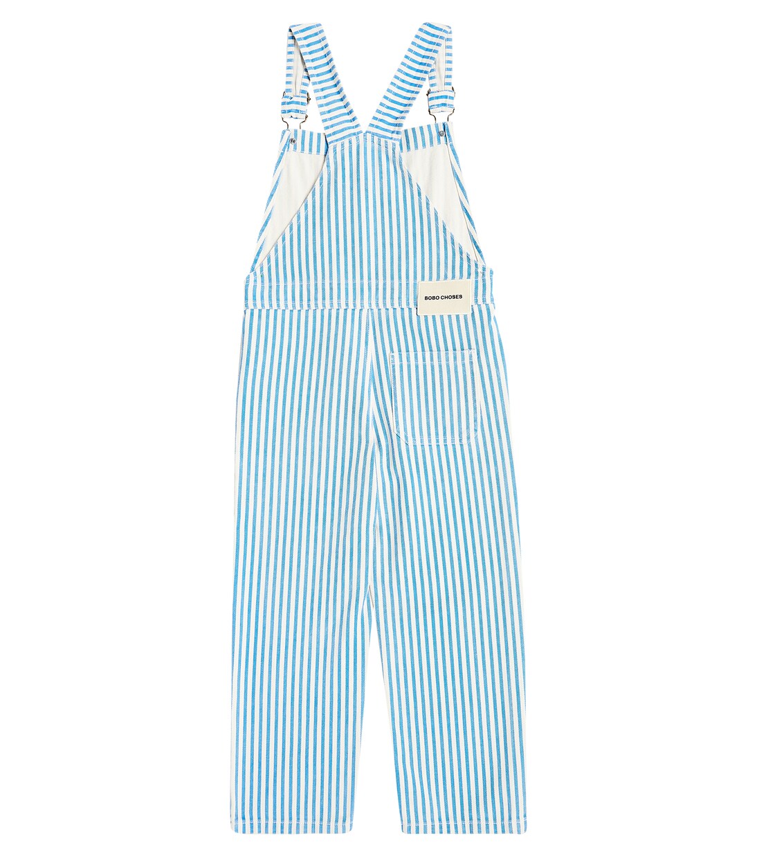 Striped cotton overalls | Bobo Choses