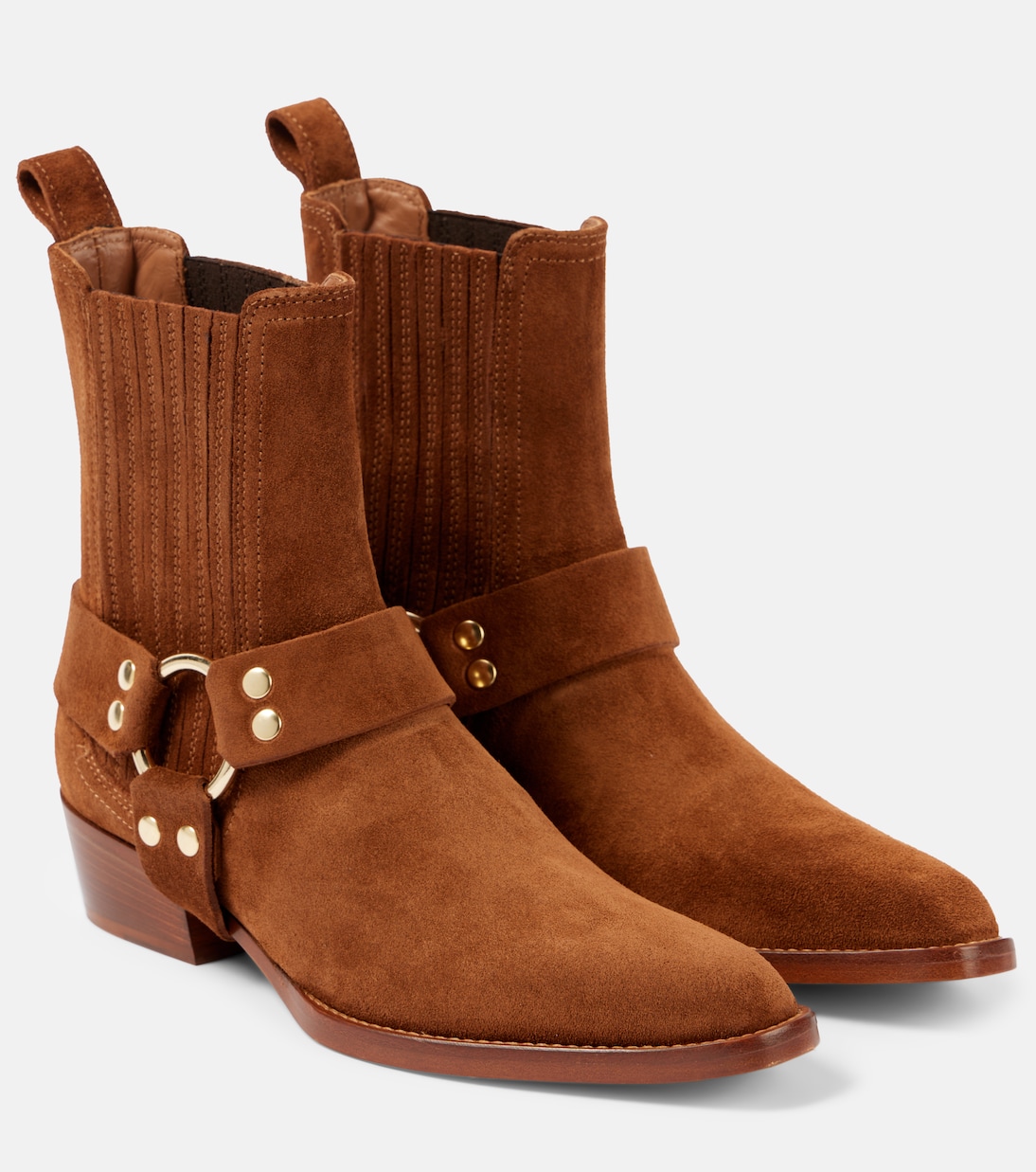 Helena suede biker boots | Paris Texas