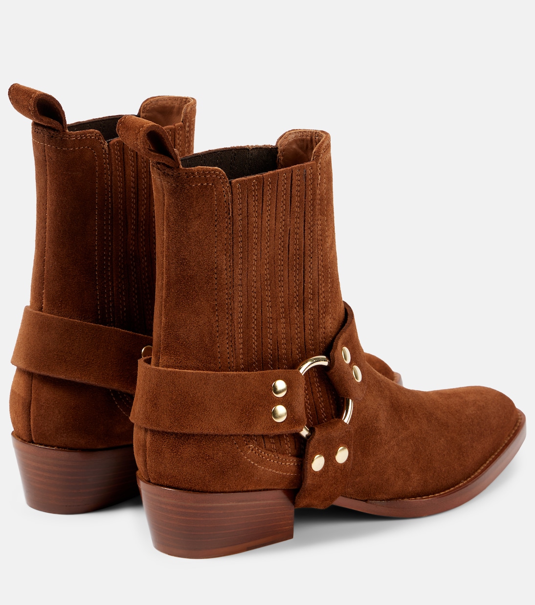 Helena suede biker boots | Paris Texas