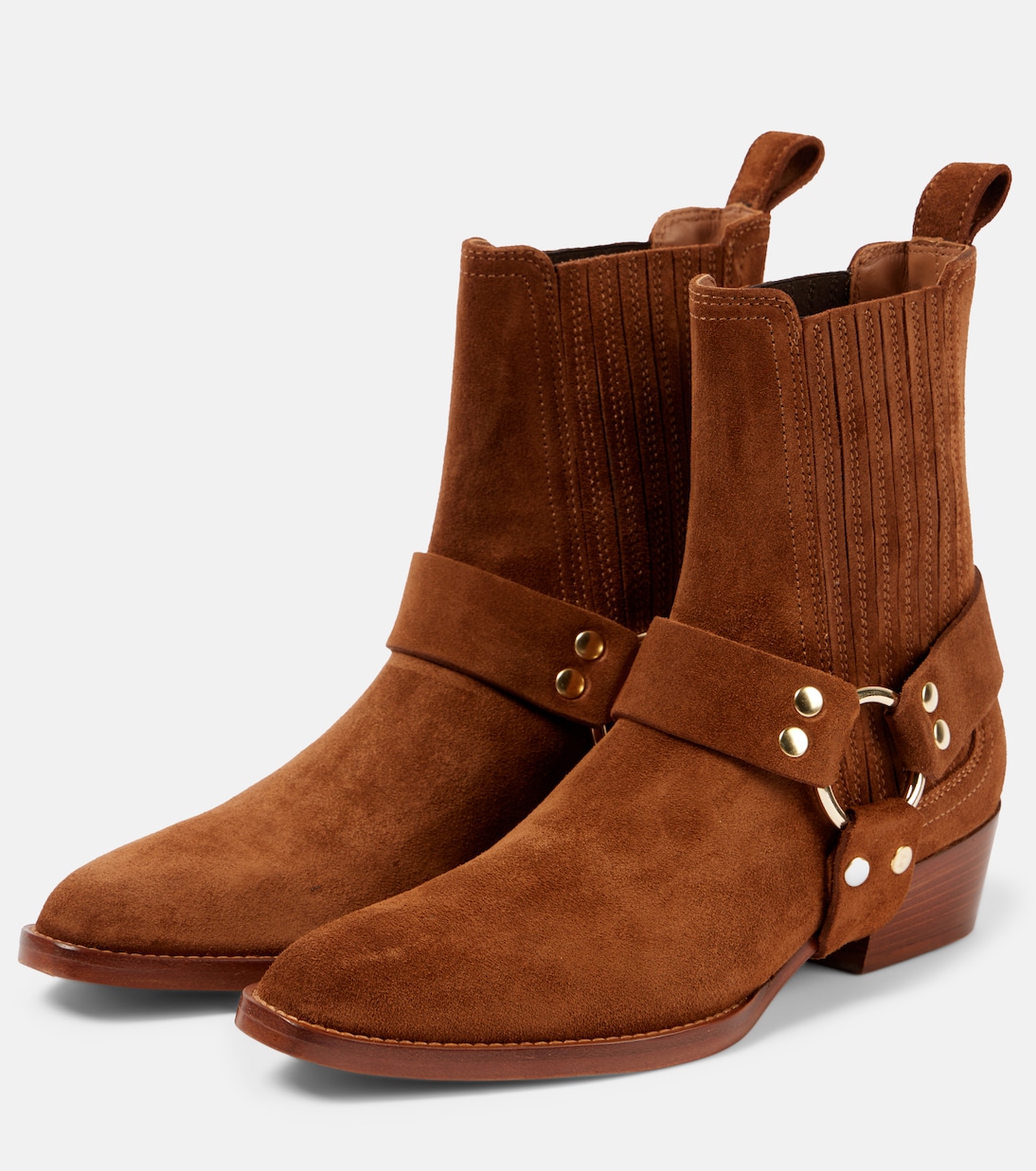 Helena suede biker boots | Paris Texas