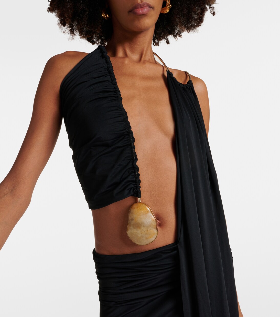 Robe longue à ornements | Christopher Esber