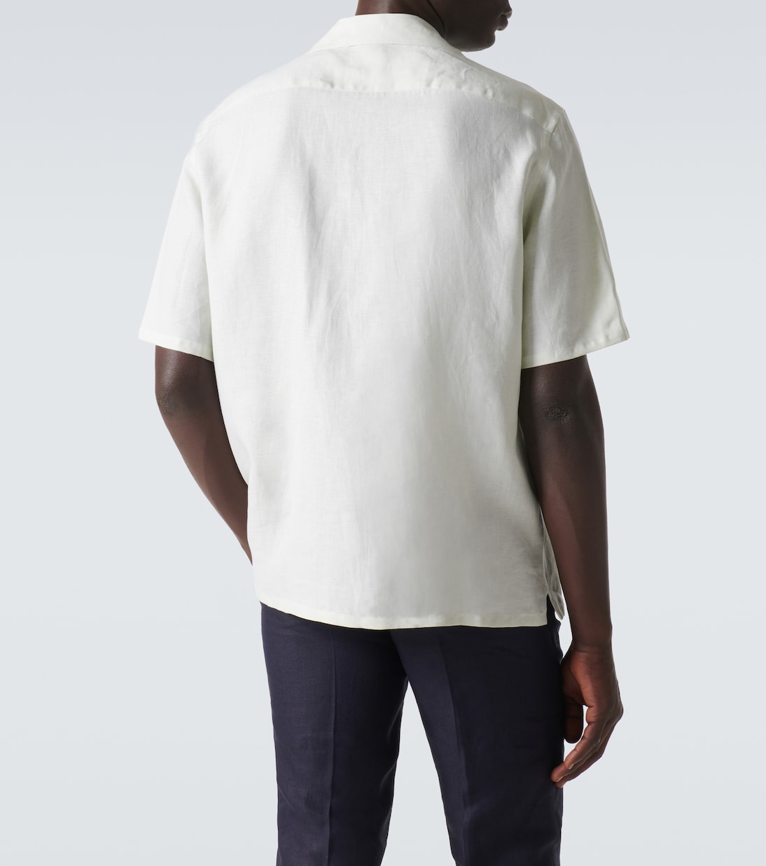 Camicia bowling in lino | Zegna