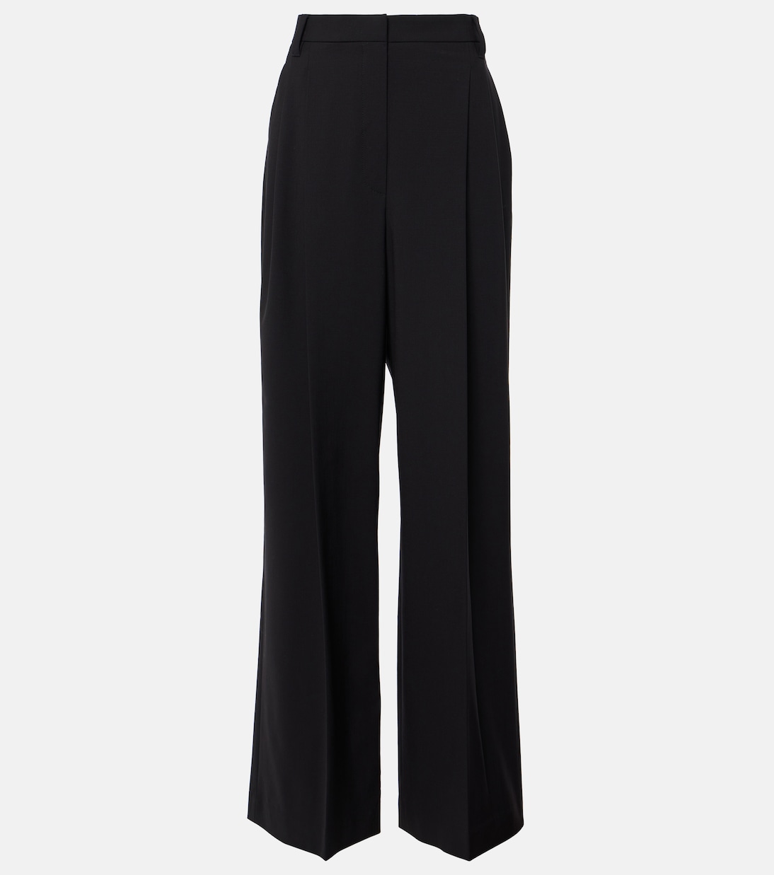 Wool-blend wide-leg pants | Brunello Cucinelli